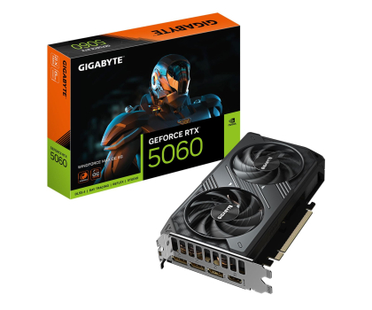 Karta graficzna Gigabyte GeForce RTX 5060 Windforce Max OC 8GB GDDR7 DLSS4
